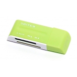 устройство для чтения карт памяти 5bites RE2-102GR USB2.0 зеленый