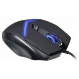 мышка Oklick 825G Phantom USB, черно-синяя