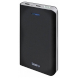 аксессуар для телефона Мобильный аккумулятор Buro RA-25000 (25000 mAh), черный/темно-серый