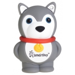 usb-флешка SmartBuy Wild Series Hasky Dog USB2.0 8Gb (RTL)