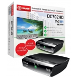 tv-тюнер D-Color DC702HD, черный