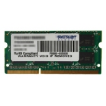 модуль памяти DDR3 8Gb 1600MHz, Patriot PSD38G16002S RTL PC3-12800 CL11 SO-DIMM 204-pin 1.5В
