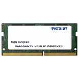 модуль памяти DDR4 4Gb 2133MHz, Patriot PSD44G213381S RTL PC4-17000 CL15 SO-DIMM 260-pin 1.5В single rank
