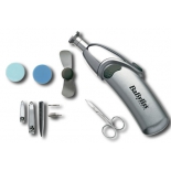 набор для маникюра BaByliss 8480E, серебристый