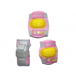товар для детей MaxCity Little Rabbit (набор роликовой защиты), размер М, розовый