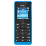 сотовый телефон NOKIA 105, голубой