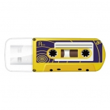 usb-флешка Verbatim 32Gb Mini Cassette Edition 49393 USB, желтая