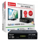 tv-тюнер D-Color DC1302HD, черный