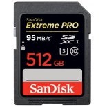 карта памяти SanDisk Extreme Pro SDXC Memory Card 512Gb UHS-I U3 Class10