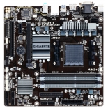 материнская плата Gigabyte GA-78LMT-USB3 V6.0 AM3+, AMD 760G + SB710 Micro ATX, 4xDDR3-1333+, Max 32GB, 1xPCI-Ex16