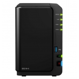 сетевой накопитель Synology DiskStation DS216+II (2x 2.5/3.5'', SATA - USB/LAN/eSATA)