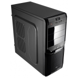 корпус Aerocool V3X черный без БП ATX 1x80mm 2x120mm 2xUSB2.0 audio