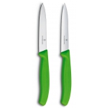 ножи (набор) Victorinox Swiss Classic (6.7796.L4B), светло-зеленые