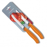 ножи (набор) Victorinox Swiss Classic (6.7836.L114B), оранжевые