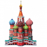 набор игровой для игры на улице CubicFun (пазл) Собор Василия Блаженного (Россия)