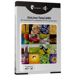 комплект спутникового телевидения Комплект цифрового ТВ OnLime TeleCard