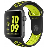 Умные часы Apple Watch Nike+ 42mm Space Grey Al /Volt (MP0A2RU/A)
