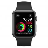 Умные часы Apple Watch Series 1 38mm (MP022RU/A) , графит/черные