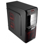 корпус Aerocool V3X Advance Devil Red Edition, ATX, 600Вт, USB 3.0