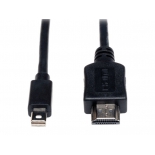кабель (шнур) VCOM CG695-B, Mini DisplayPort (M)- HDMI (M), 1.8 м, чёрный