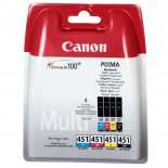 картридж для принтера Canon Multi Pack CLI-451 C/M/Y/BK