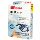 аксессуар к бытовой технике Filtero LGE01 Экстра, комплект пылесборников