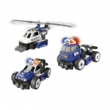 конструктор Smoby Полиция 3 в 1 (64 дет)