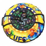 тюбинг Cosmic Zoo UFO капитан Клюква желтый