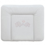 пеленальный матрас Ceba Baby 70x85 см мягкий, Elephants grey