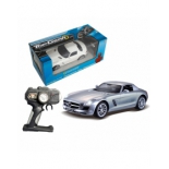 радиоуправляемая модель 1 Toy Top Gear Mercedes Benz SLS Серебристый (1:14)