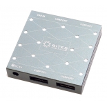 USB-концентратор 5bites активный, на четыре порта USB 3.0 (HB34-302PGY), серебристый