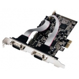 контроллер (плата расширения для ПК) COM+LPT (4 внеш. 9pin+ LPT) ST-Lab I-461 (PCI-E)