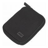 корпус для жесткого диска Чехол WD WDBABK0000NBK-ERSN для HDD, черный неопрен