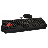 комплект A4-Tech Bloody Q1500 (клавиатура Q110 и мышь Q9) USB, чёрные
