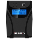 источник бесперебойного питания Ippon Back Power Pro LCD 500 (300 Вт, 500ВА), чёрный