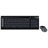 комплект Oklick 220 M Wireless Keyboard & Optical Mouse Black USB