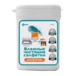 чистящая принадлежность для ноутбука Чистящие салфетки KREOLZ NST-2 (Арт. 430001) влажные в МАЛОЙ тубе для ноутбуков и другой портативной