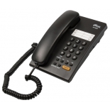 проводной телефон Ritmix RT-330, черный
