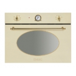 микроволновая печь Smeg SF4800MP, бежевая