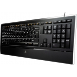 клавиатура Logitech Illuminated Keyboard K740 Black USB