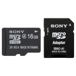 карта памяти Sony SR16A4 16 GB (c адаптером)