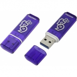 usb-флешка SmartBuy Glossy 64GB (SB64GBGS-DB)