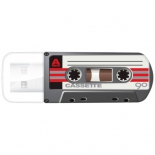 usb-флешка Verbatim Store 'n' Go Mini Cassette Edition 32GB, черная