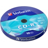 Оптический диск CD-R Verbatim 700МБ 52x (10шт)