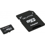 карта памяти Qumo MicroSD 2Gb (c адаптером)