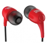 гарнитура проводная для телефона JBL T100, красная