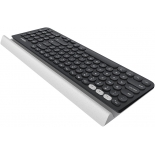 клавиатура Logitech Wireless K780, серебристо-чёрная