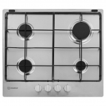 Варочная поверхность Indesit THP 642 W/IX/I RU (нержавеющая сталь)