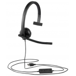 гарнитура для ПК Logitech USB Headset Mono H570e, черная