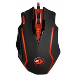 мышь Redragon Samsara Mouse, черно-красная